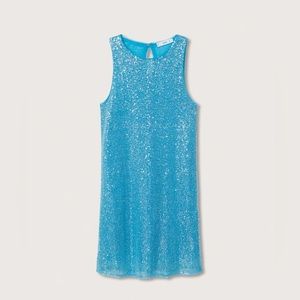 New Mango sequin dress, size L, with tags.
